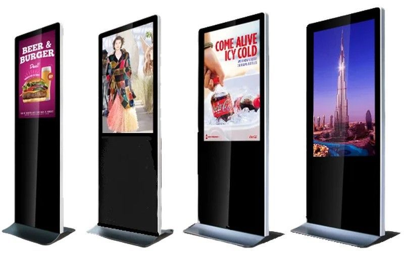 Pantalla publicitaria totem, táctil e interactiva. Varios tamaños