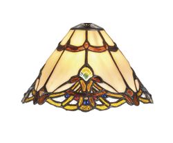 Pantalla Tiffany Clásica 196 Cristales Diámetro 25cm