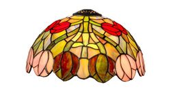 Pantalla Tiffany con 219 opalinas de cristal de Artistar