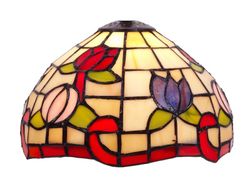 Pantalla Tiffany multicolor Serie Compact diámetro 20cm