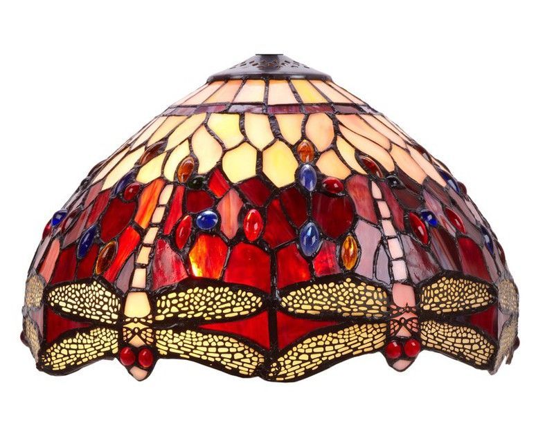 Pantalla Tiffany Serie Belle Rouge diametro 31 cm.
