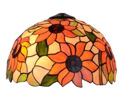 Pantalla Tiffany Serie Diamond diametro 30 cm.