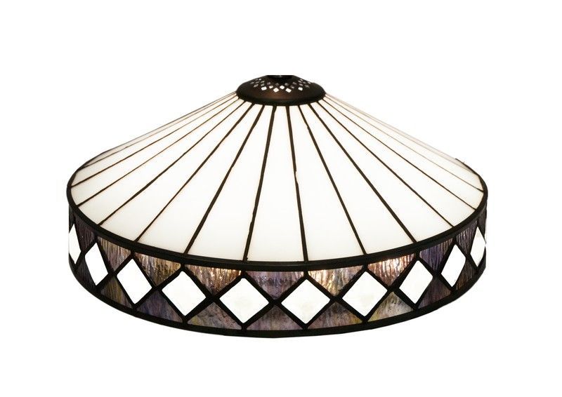Pantalla Tiffany Serie Ilumina diametro 30 cm.