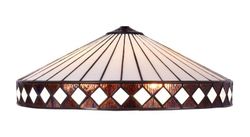 Pantalla Tiffany Serie ilumina diametro 45 cm.