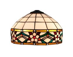 Pantalla Tiffany Serie Museum diametro 40 cm. de Tiffan y luz