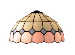 Pantalla Tiffany Serie Pink diametro 40 cm.de Tiffan y luz