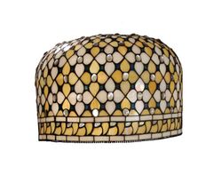 Pantalla Tiffany Serie Queen diametro 31cm. de Tiffan y luz