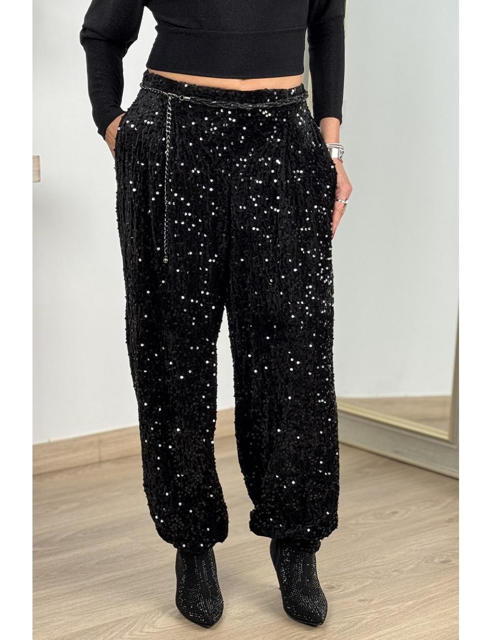 Pantalón Aladin negro