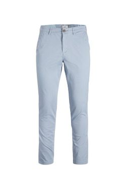 Pantalón algodón con micromuestra Jack & Jones Dusty Blue