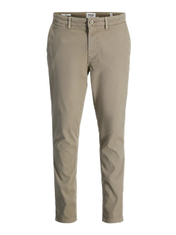 Pantalón algodón elástico Jack & Jones Brindle