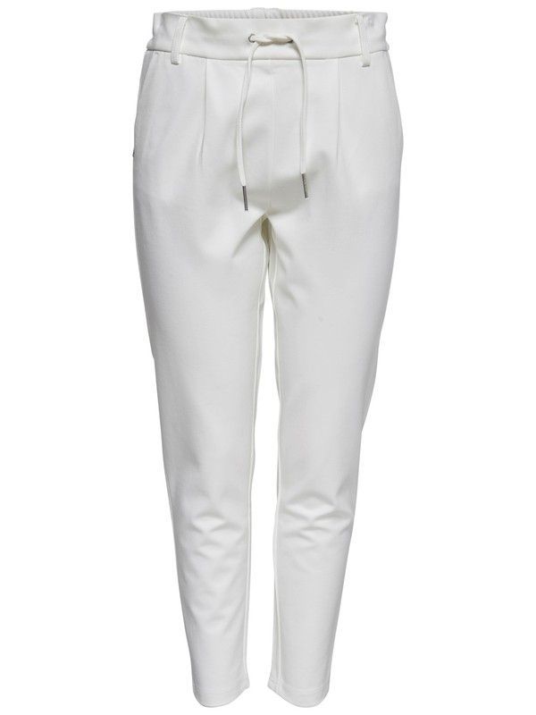 Pantalón ancho con goma y cordón Only Cloud Dancer