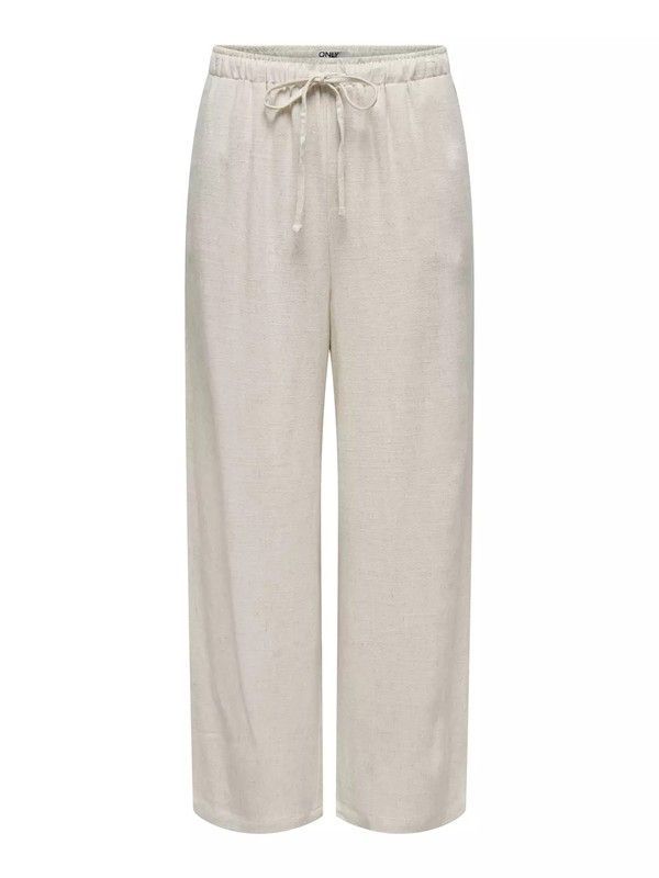 Pantalón ancho con goma y cordón Only Moonbean
