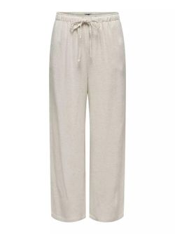 Pantalón ancho con goma y cordón Only Moonbean