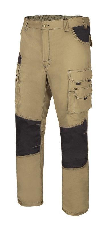 Pantalón Canvas Bicolor Multibolsillos Ref.erencia 103011b
