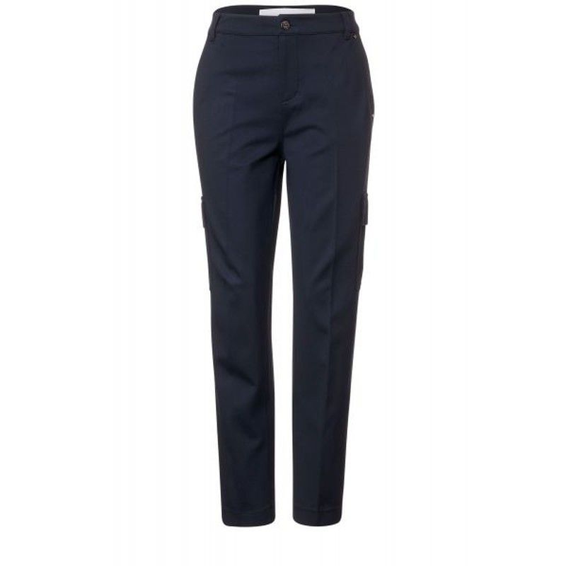 Pantalón cargo elástico Street One Deep Blue