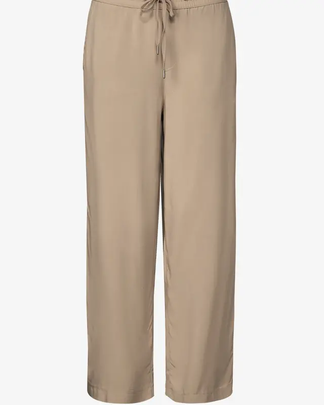 Pantalón con goma 7/8 Street One Beige