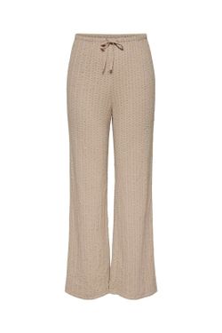 Pantalón con goma y cordón ancho Only Humus