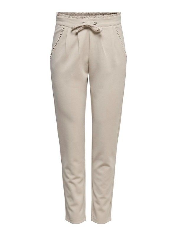 Pantalón con goma y cordón Jdy Pumice Stone