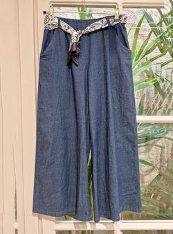 Pantalón Corsario azul denim