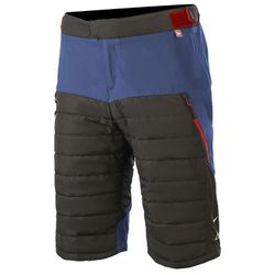 🩳⚫🔵 Pantalón Corto Alpinestars Denali Negro‑Azul | Comodidad, Protección y Rendimiento para MTB y Outdoor 🌄🔥