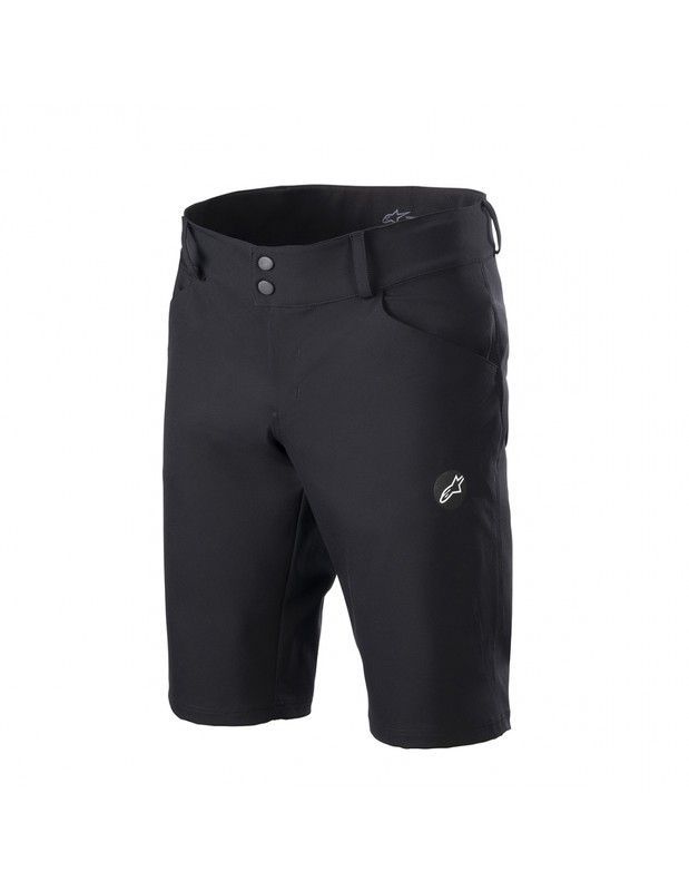 🩳🖤 Pantalón Corto Alpinestars Topo Negro Dust | Comodidad y Resistencia para MTB, Enduro y Outdoor