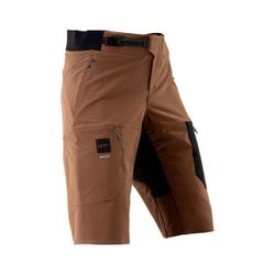 🚵‍♀️🌿 Pantalón Corto Leatt MTB Gravity 4.0 Mujer Marrón Loam – Rendimiento, comodidad y estilo sin límites 💪✨