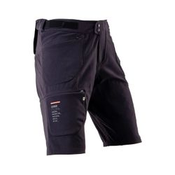 🖤🚵‍♂️ Pantalón Corto Leatt MTB Trail 6.0 Cargo Negro Ghost | Rendimiento, comodidad y estilo en cada ruta 🌄