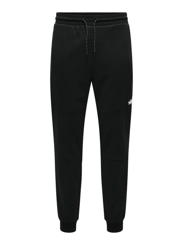 Pantalón de chándal repunteado Only & Sons Black