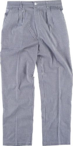 Pantalón de cuadros vichí Cuadros Vichi Azul