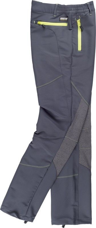 Pantalón de montaña combinado con ripstop Gris Oscuro / Negro
