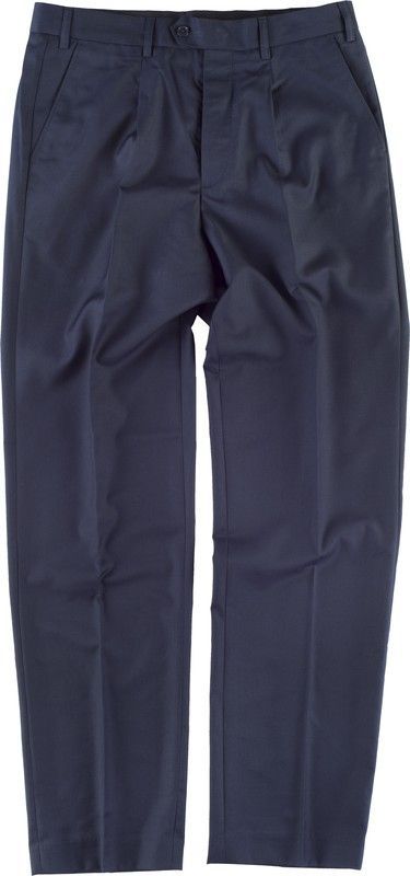 Pantalón de vestir de hombre con pinzas Marino