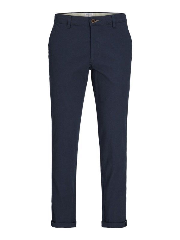 Pantalón elástico con muestra geométrica Jack & Jones Navy