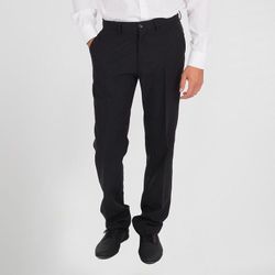 Pantalón hombre anti manchas negro