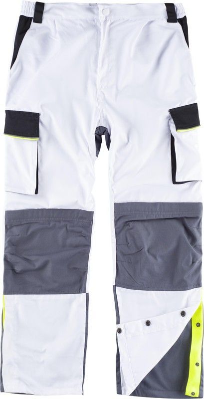 Pantalón linea 5, 3 colores Blanco / Negro / Gris Oscuro