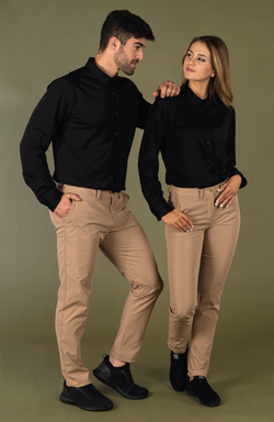 Pantalón mujer chino T400
