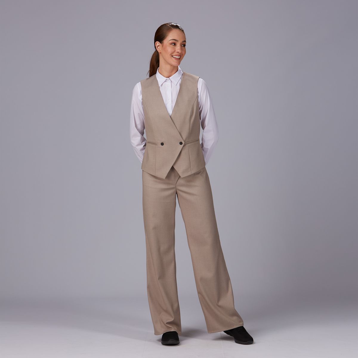 Pantalón mujer cruzado colores