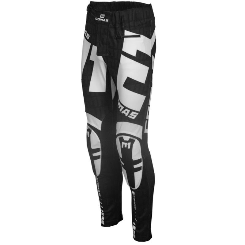 Pantalón Niños Largo Moto COMAS Blanco