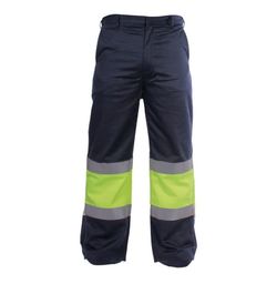 Pantalón para soldador con alta visibilidad
