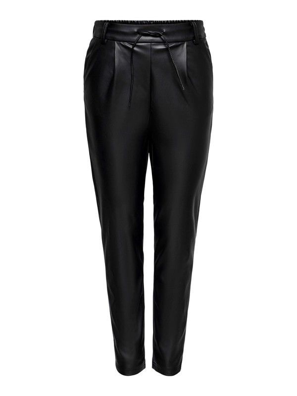 Pantalón polipiel con goma Only Black