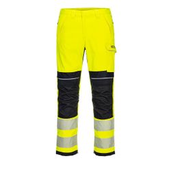 Pantalón PW3 FR Modaflame Alta visibilidad Hi-Vis Work Amarillo/Negro