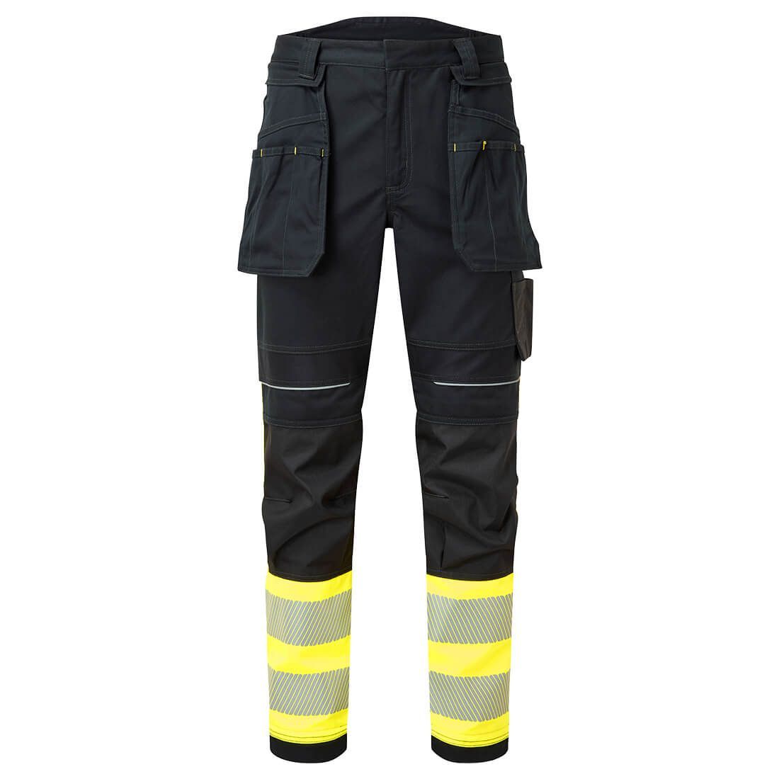 Pantalón PW3 FR Modaflame Hi Vis Clase 1 Holster Amarillo/Negro
