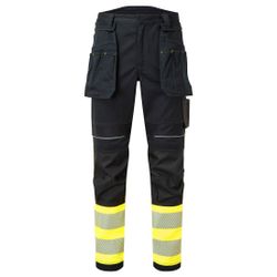 Pantalón PW3 FR Modaflame Hi Vis Clase 1 Holster Amarillo/Negro