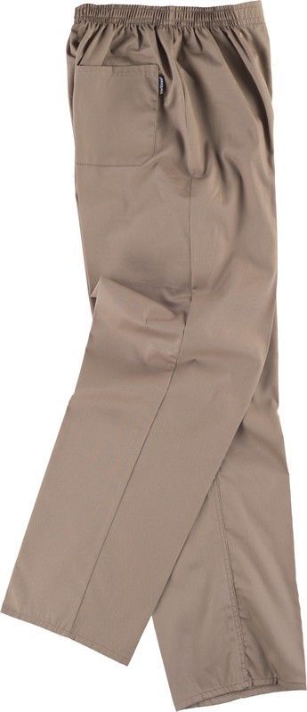Pantalón sanitario con cintura elástica Beige