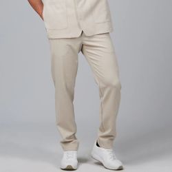 Pantalón unisex efecto lino colores