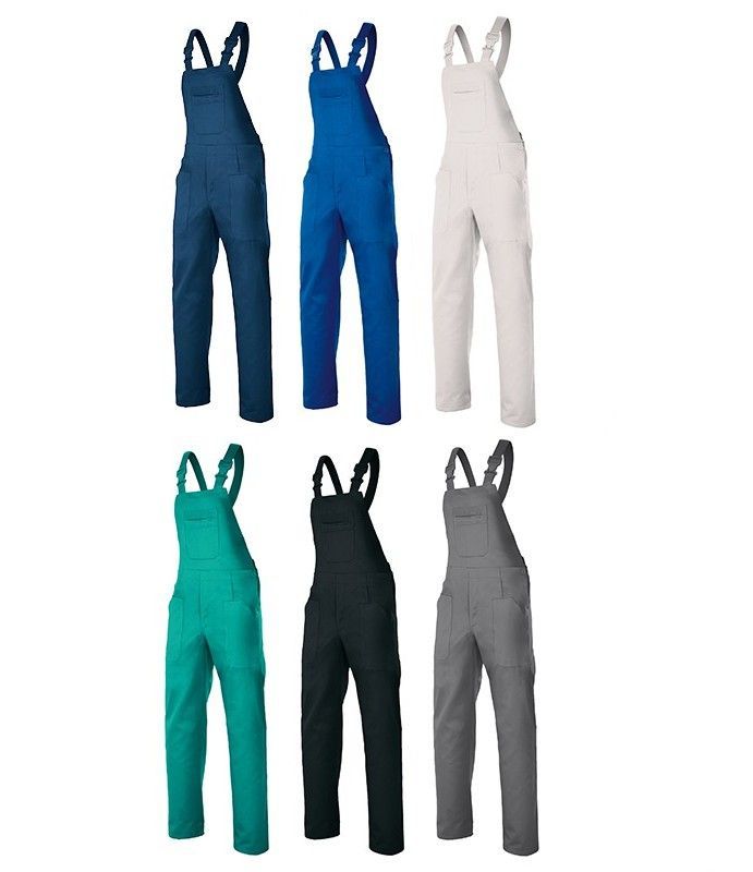 Pantalones con peto laborales varios colores