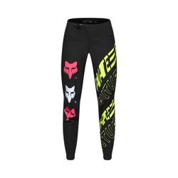 🦊✨ Pantalones Fox Flexair Elevated para Mujer 🚵‍♀️💨 – Rendimiento, Comodidad y Estilo para Ciclistas de MTB Negros