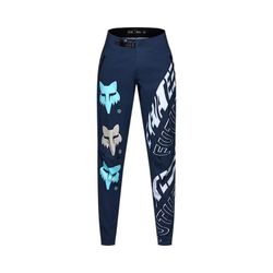 🦊✨ Pantalones Fox Flexair Elevated 🚵‍♂️💨 – Rendimiento y Comodidad para Ciclistas de MTB Azul medianoche