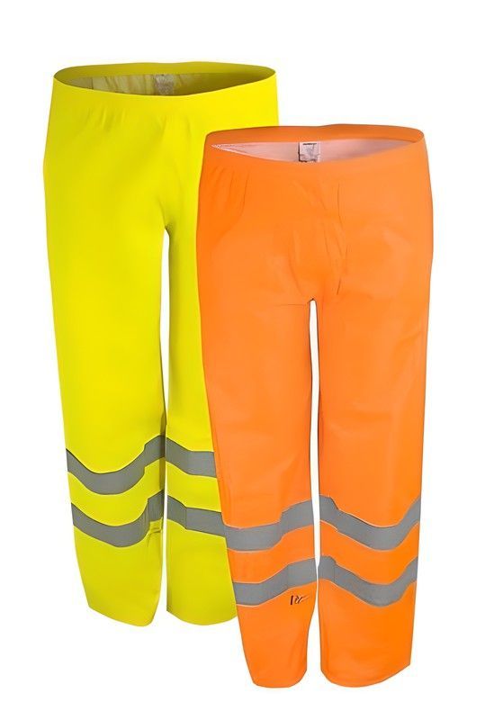 Pantalones impermeables con bandas retrorreflectantes