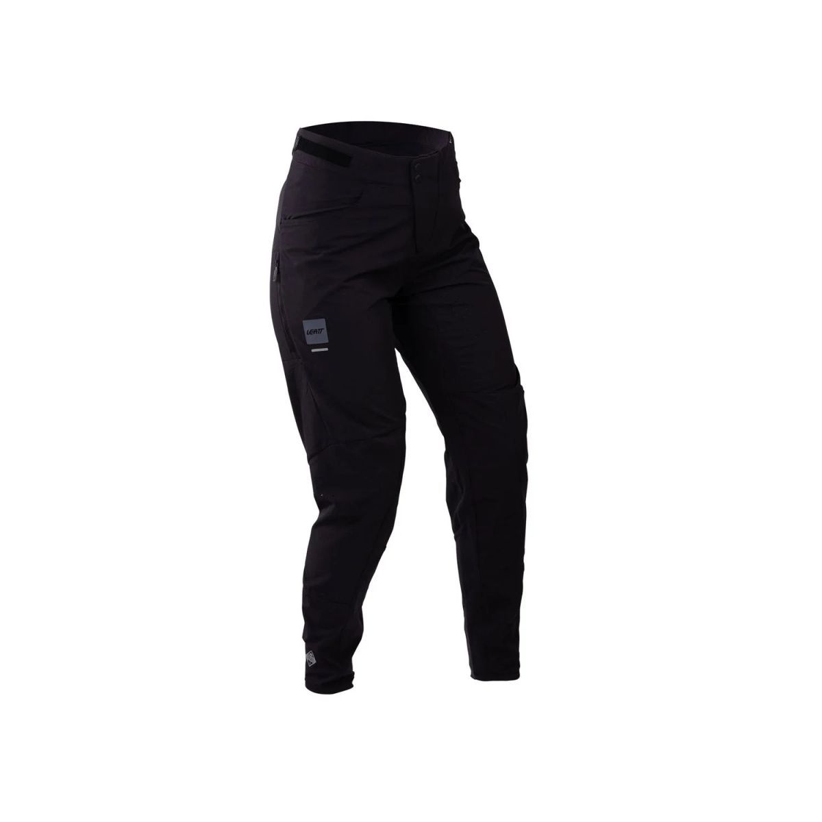 🖤🚴‍♀️ Pantalones Largos Leatt MTB Trail 3.0 con Badana Mujer Negro Ghost | Comodidad y protección total en cada pedalada 🌧️💪