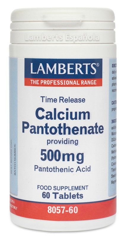 Pantotenato Calcio 500mg 60 Tabs